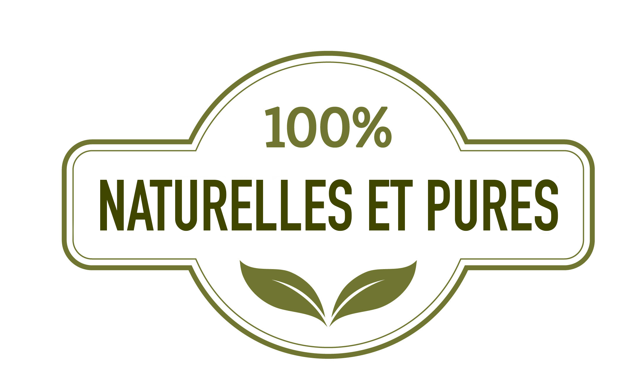 100% pures et naturelles